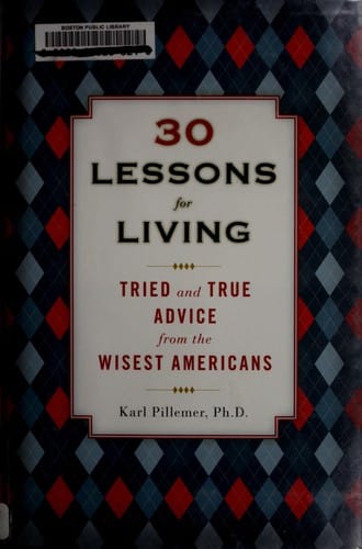 Cover of 30 Lessons for Living