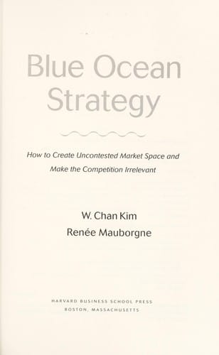 Cover of Blue Ocean Strategy